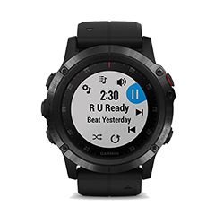 二手佳明 Fenix 5X Plus 黑色aDLC回收